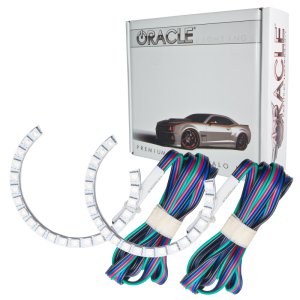 Audi A5 Headlight Halo Kit - ORACLE Lighting - ColorSHIFT with Simple Controller - `07-`13